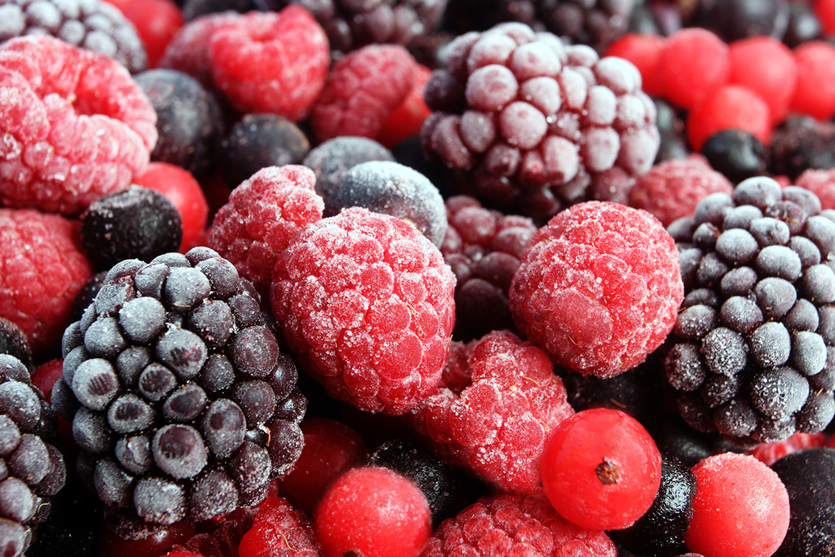 Nutrients in IQF Strawberries Blackberries Cherries